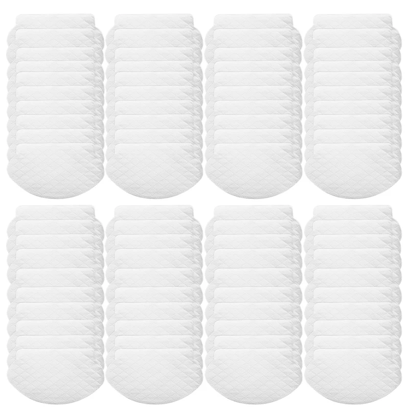 

80PCS Replacement Disposable Mop Cloths For Ecovacs Deebot Ozmo 950 920 905 Rags Robotic Vacuum Cleaner
