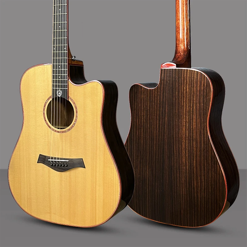 Дорожная Классическая акустическая гитара Fender Jazz шестиструнная большая Hetfield