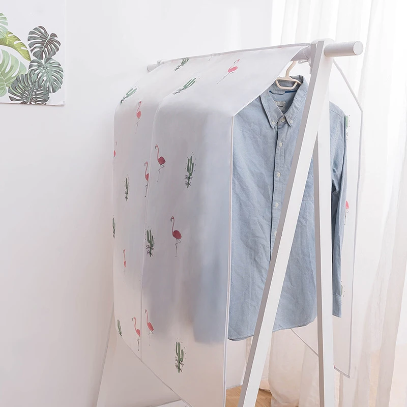 

Dustproof Clothes Cover PEVA Cloth Protector Home Storage Clothing Covers Suit Cover Coat Dust Proof Home Protector