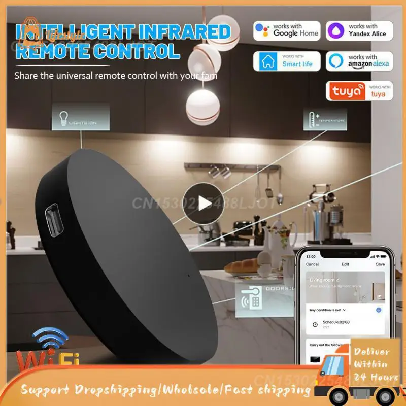 

Smart Life Smart Home Control Voice Control For Tv Dvd Aud Ac Infrared Controller Smart Home Smart Ir Remote Control Wifi Ir