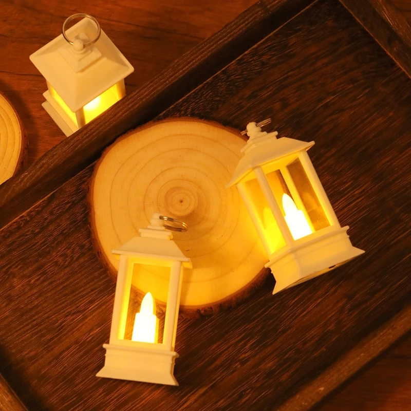 

Рамадан атмосферсветильник светодиодный ная Свеча фонарь s пони фонарь для украшения дома реквизит декоративные лампы пластиковый материа...