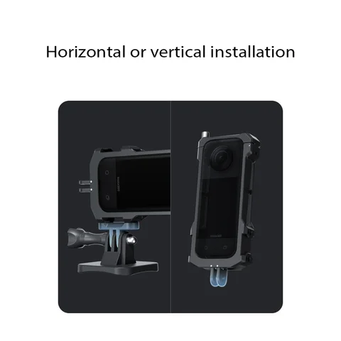 Металлическая Расширительная рамка чехол для Insta360 X3 кроличья клетка кольцо защитный корпус рамка для Insta360 X3 аксессуары для камеры