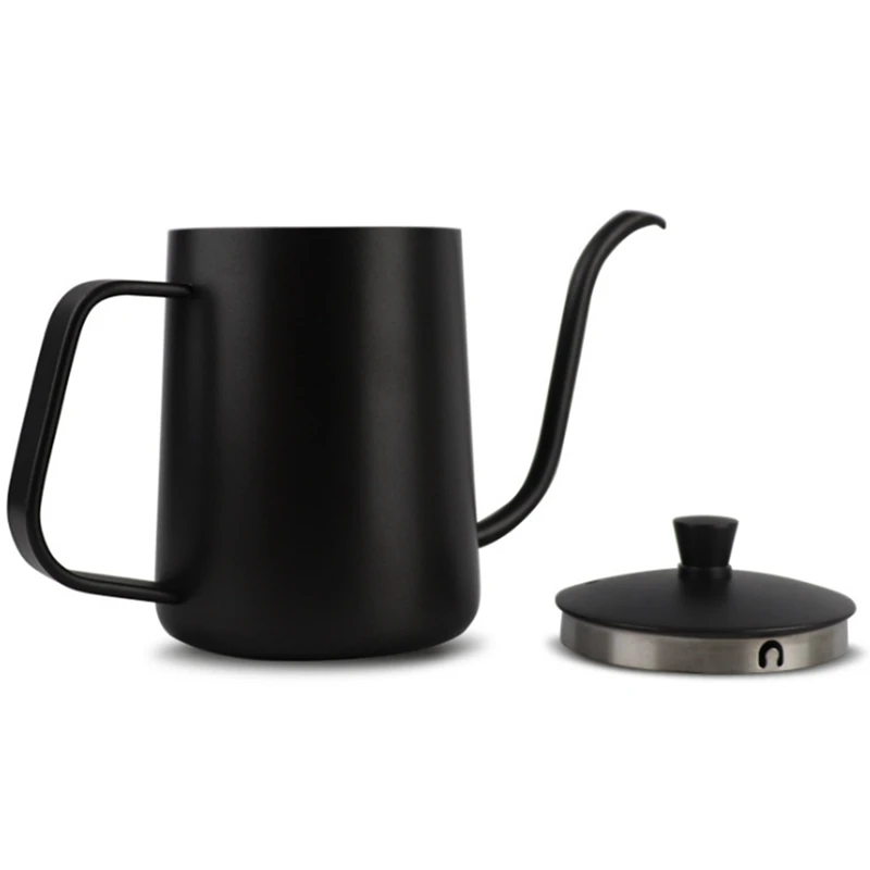 

550ML Hand Coffee Pot Household Coffee Hand Pot With Hanging Ears Stainless Steel Long Mouth Pot Drip Hand Pot
