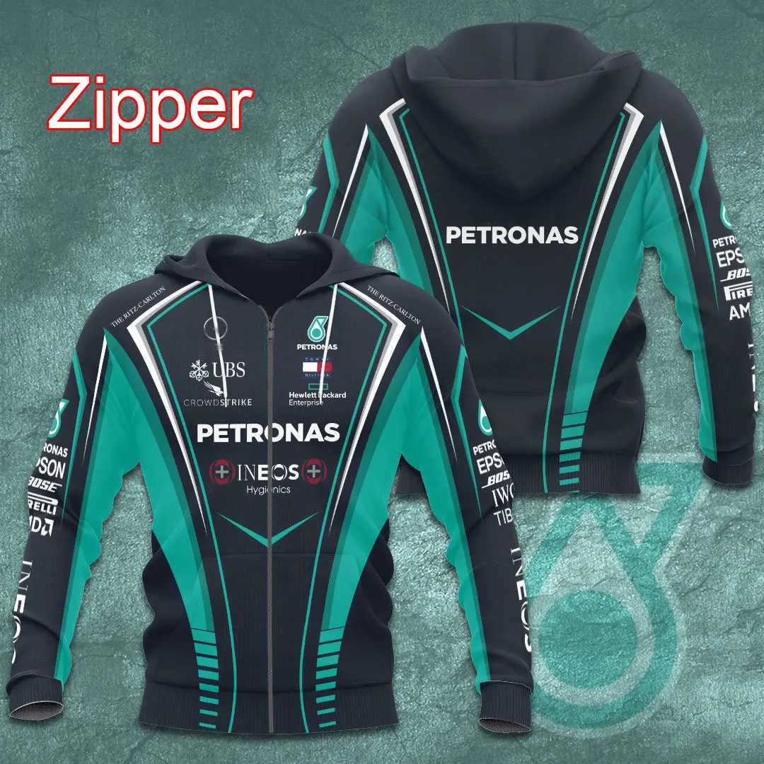 

Keto f1 2023 Motorsport Casual Season Zipper Sweater Spring and Autumn Casual Jacket Men's Jacket Hoodie