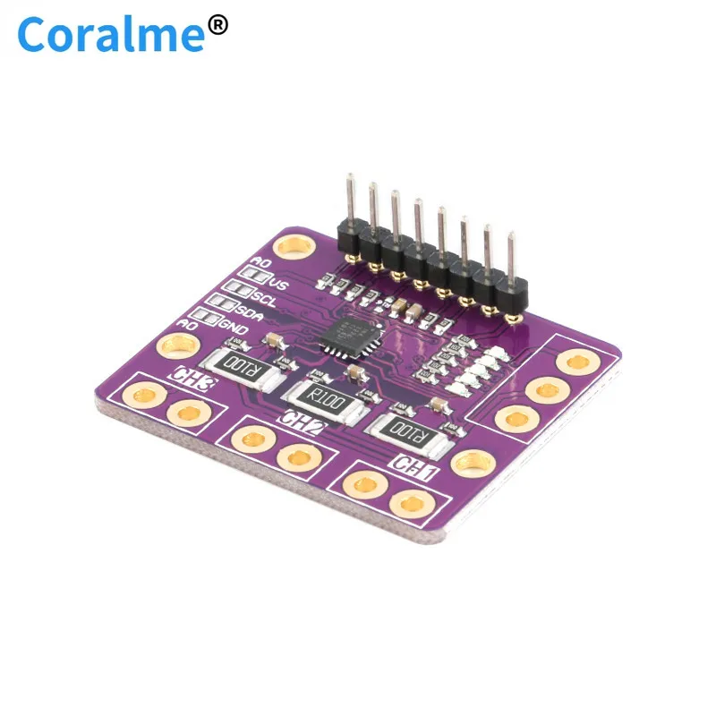 I2C SMBUS INA3221 трехканальный шунт тока питания монитор напряжения сенсорного модуля