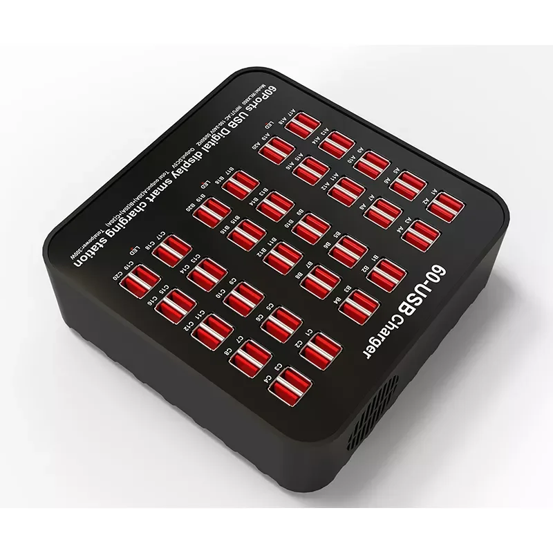 

Зарядная станция с несколькими USB-портами, зарядная станция на 12, 24, 30, 60 портов для нескольких устройств, концентратор быстрой зарядки для ...