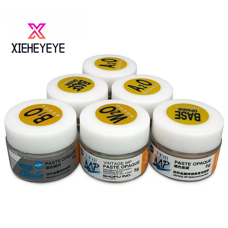 Фото Винтажная паста Halo MP Shofu, непрозрачная, 5 г, для фарфора PFM Dental Metalbond №5
