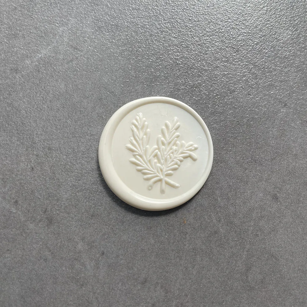 

Самоклеящиеся восковые печати NIEWSPECIAL, цветочные узоры, 50 штук