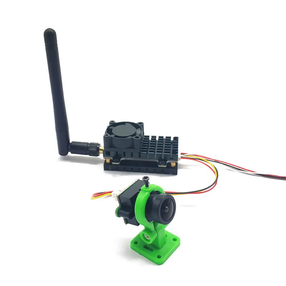 

EWRF 5.8Ghz 2W FPV Wireless Transmitter 2000MW 48CH Video AV Audio Sender With 2.8mm CMOS 1000TVL Camera for Long Range RC Drone