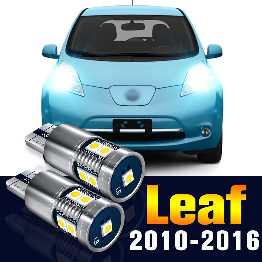 

2 шт., Автомобильные светодиодные лампы для Nissan Leaf ZE0 2010-2016 2011 2012 2013 2014 2015