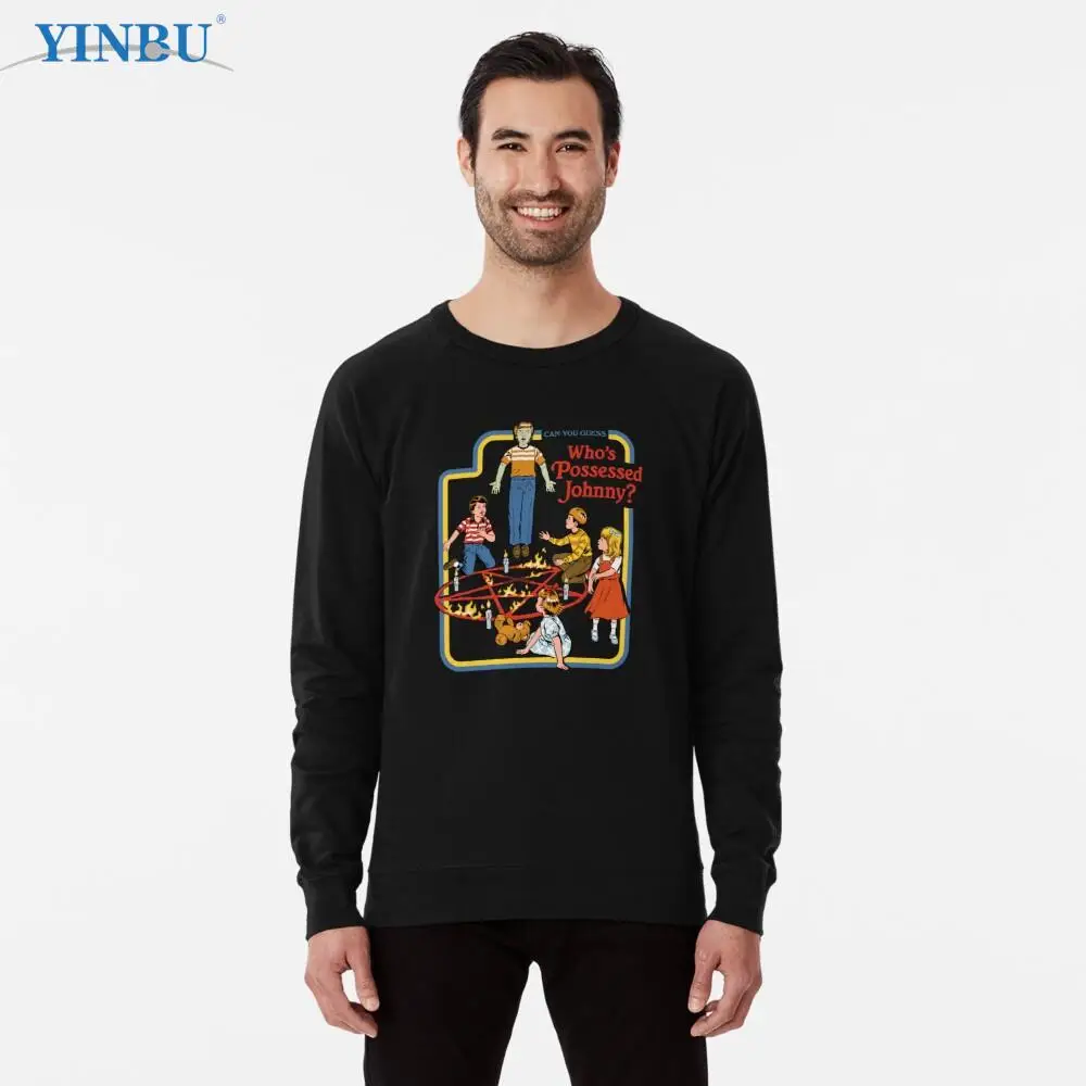 

Who s Possessed Johnny Lightweight Sweatshirt fashion streetwear Men's clothes