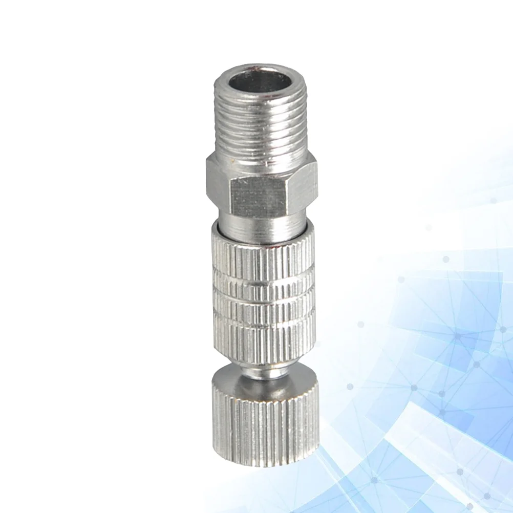 

Quick Release Airbrush Coupler Self-lock Hose Connector Release Adapter (Silver)