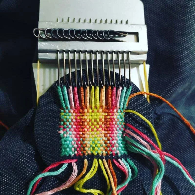 Старинный оригинальный тип Speedweve маленький ткацкий станок Малый для