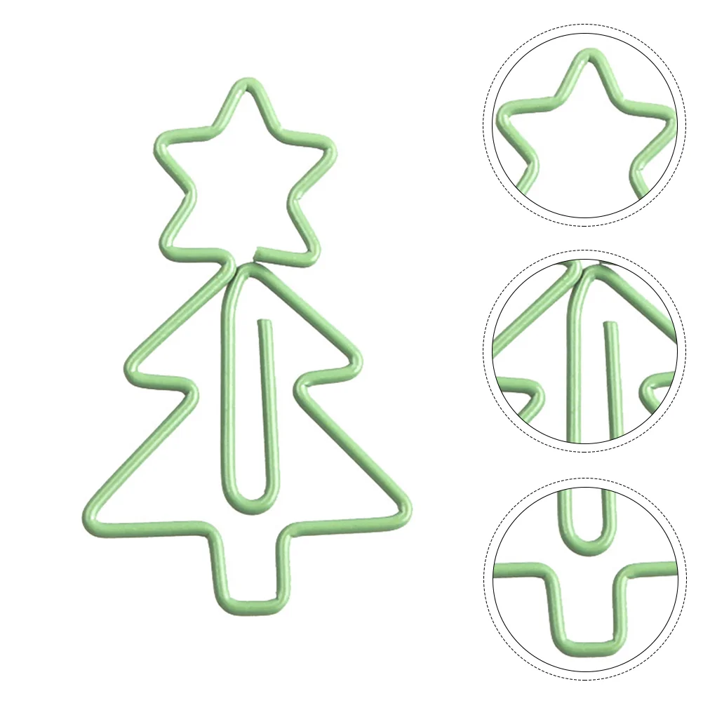 

Paper Clips Clip Cute Decorative Christmasmini Office Clamp Memo Metal Note Bookmark Gift School Pin Student Big Animal Wire