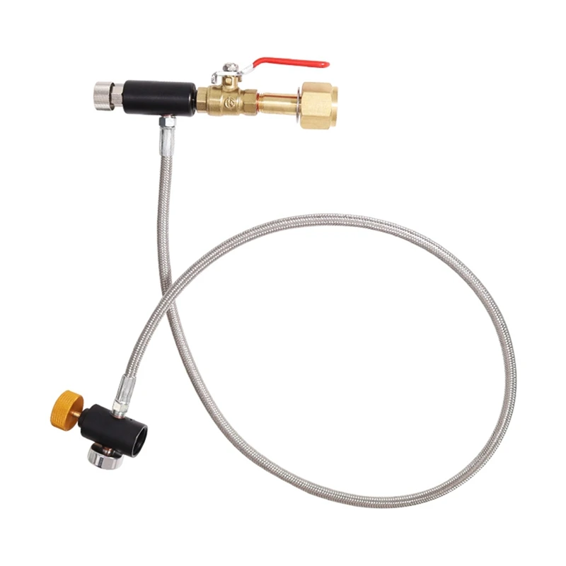 

Шланг адаптера для заправки цилиндра CO2, комплект соединителей для заправки соды для резервуара для газировки