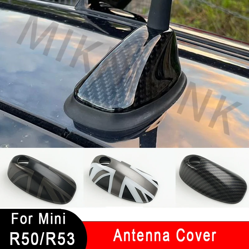 

Union Jack Car Aerial Antenna Cover Base Decoration Sticker For MINI One Cooper S R50 R53 Antenna Base Housing Accessory