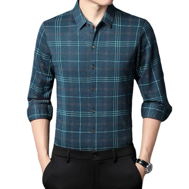 

2022 рубашка мужская, деловая, с длинным рукавом