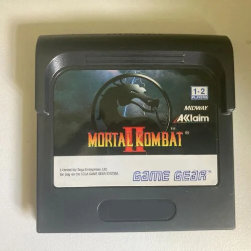 

8bit Game Gear Cartridge : MORTAL KOMBAT II ( Europe Version!! )