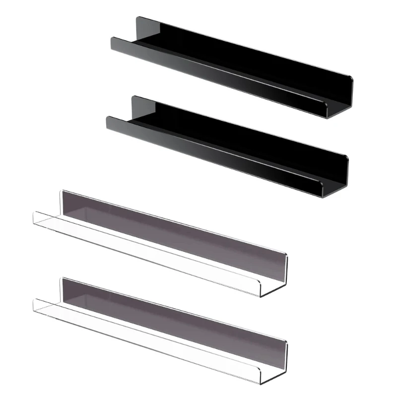 

Magnetic Acrylic Book Shelf Stylish and Practical Floating Wall Rack Modern