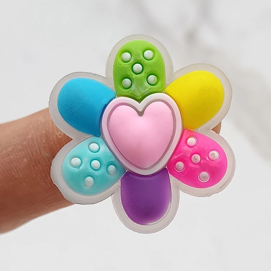 Translucent Design 1Pcs PVC Shoe Buckle Accessories Funny DIY Flower Rainbow Shoe Buttons Decor Jibz For Croc Charms Kid Gift