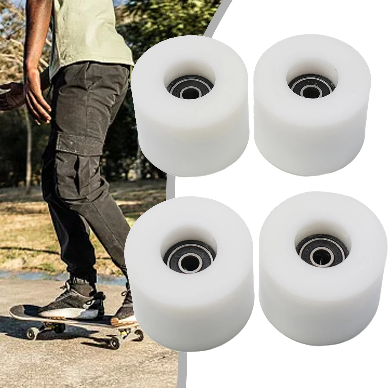 4 шт. 60x45 мм 78A колеса для скейтбордов лонгбордов ПУ сталь высокое качество ABEC-9