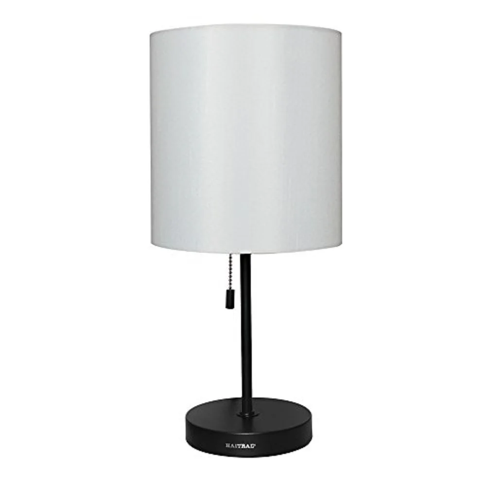 

Black Modern UL Listed Desk Lamp with Pull Chain Switch