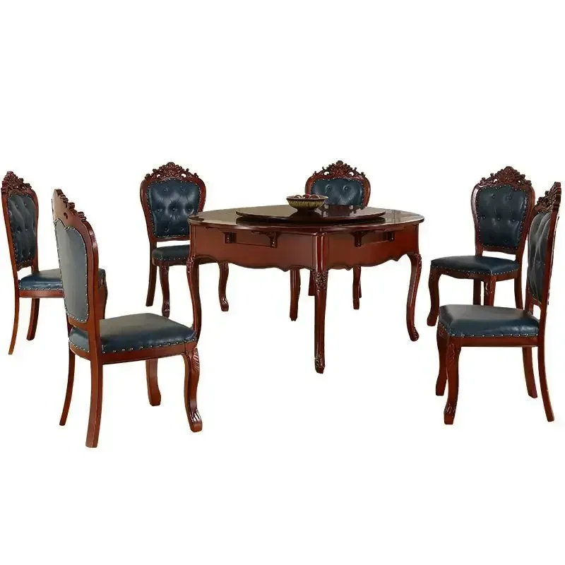 Европейская машина для маджонга автоматический электрический обеденный стол