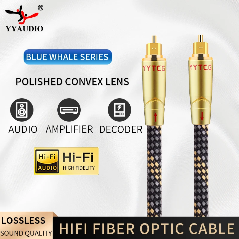 

YYAUDIO RCA to RCA Cable Digital Coaxial Audio Cable Hifi RCA Cable Subwoofer Cable For TV Amplifier Subwoofer Soundbar