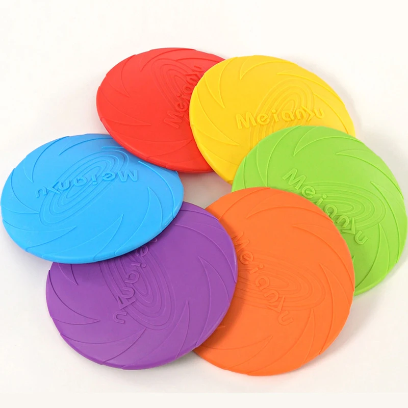 Мягкие игрушки для животных обучающий летающий диск аксессуары игрушка собак