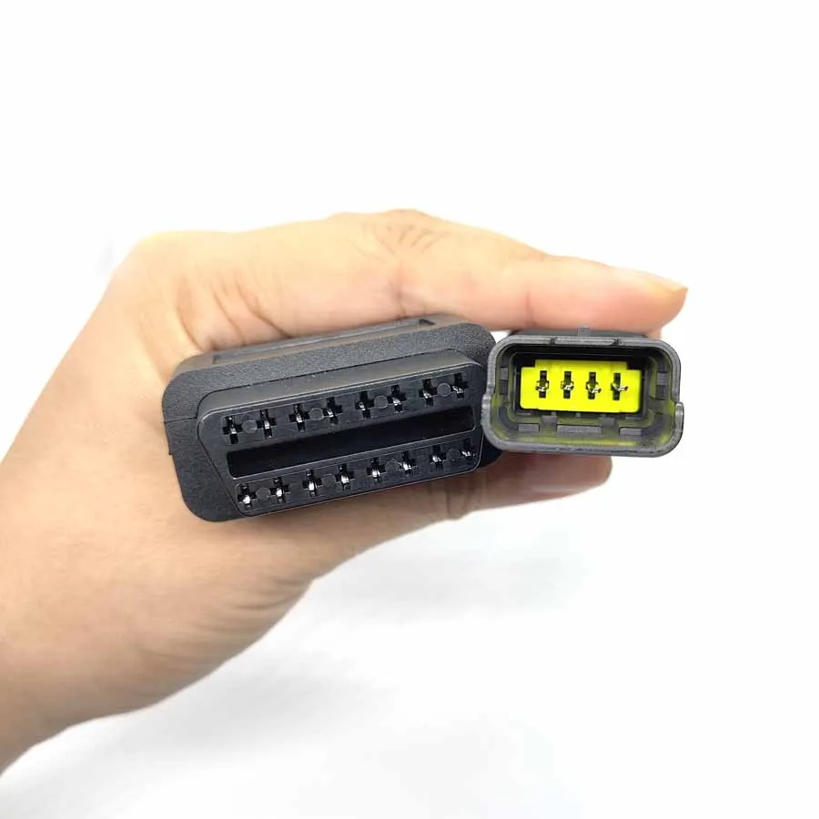 Кабель OBD2 4PIN для мотоцикла Ducati диагностический 4-контактный 16-контактный адаптер
