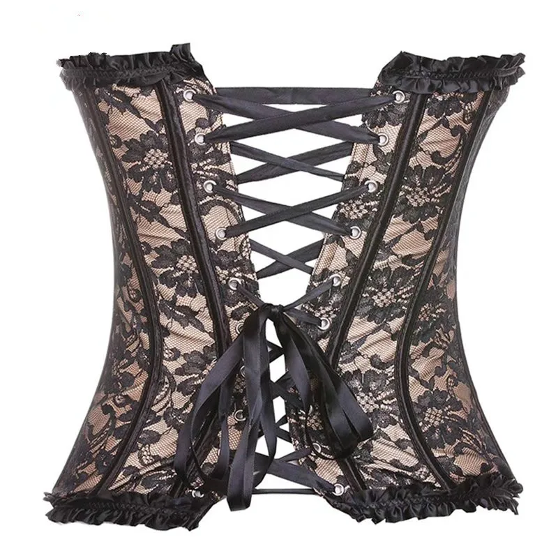 SUSOLA женская сексуальная одежда в стиле стимпанк готические корсеты на шнуровке
