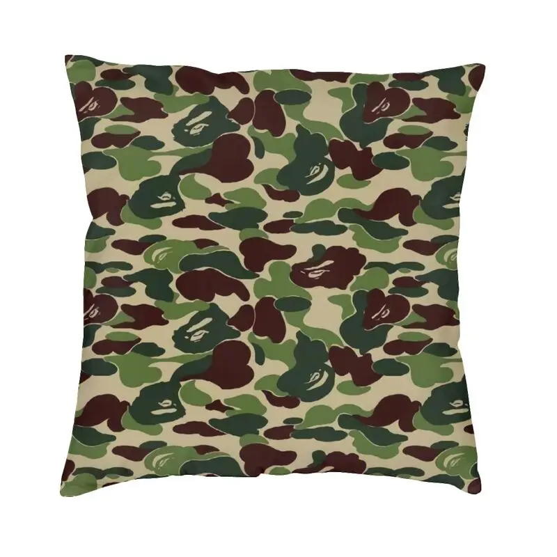 

Bape камуфляжный чехол для подушки двухсторонний 3D чехол для дивана с камуфляжным рисунком Модный чехол для детской подушки украшение для до...