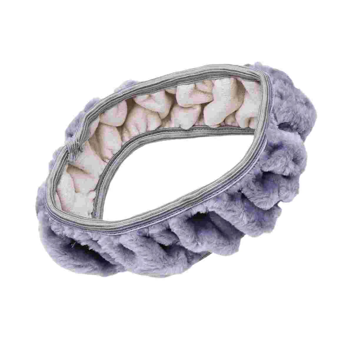 

Car Steering Wheel Cover Plush Steering Cover Spring Fall Auto Steering Wrap Cover Anti-slip Steering Protector