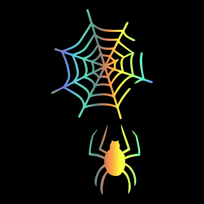 

CS-11842 # Наклейка на авто Паук и паутина Наклейка на автомобиль Spider and Web виниловая Наклейка водонепроницаемые Автомобильные украшения автомобильные аксессуары