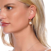 timeless wonder fancy geo pearl hoop earrings for women luxury brand designer jewelry party runway ins mix rare sweet gift 2316