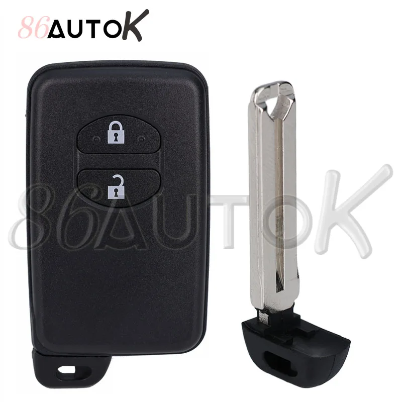 Чехол для автомобильного ключа для Toyota Camry Prius RAV4 Avalon Corolla Land Cruiser Venza, чехол для автомобильного ключа, брелок с 2/3/4 кнопками