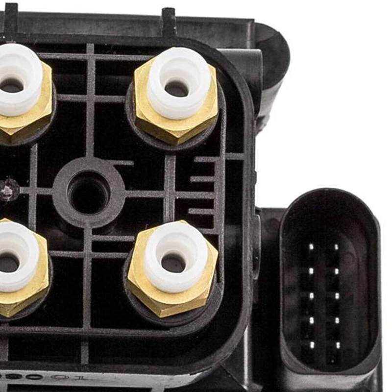 Пневматическая подвеска компрессора Соленоидный клапан блок для Q7 Porsche Cayenne VW