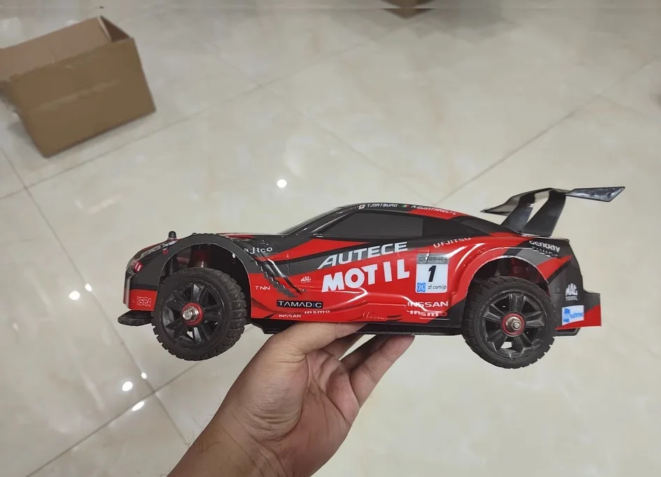 Корпус кузова в масштабе 1/14 база колеса 185 мм/195 мм заднее крыло для MJX Hyper Go 14301 14302