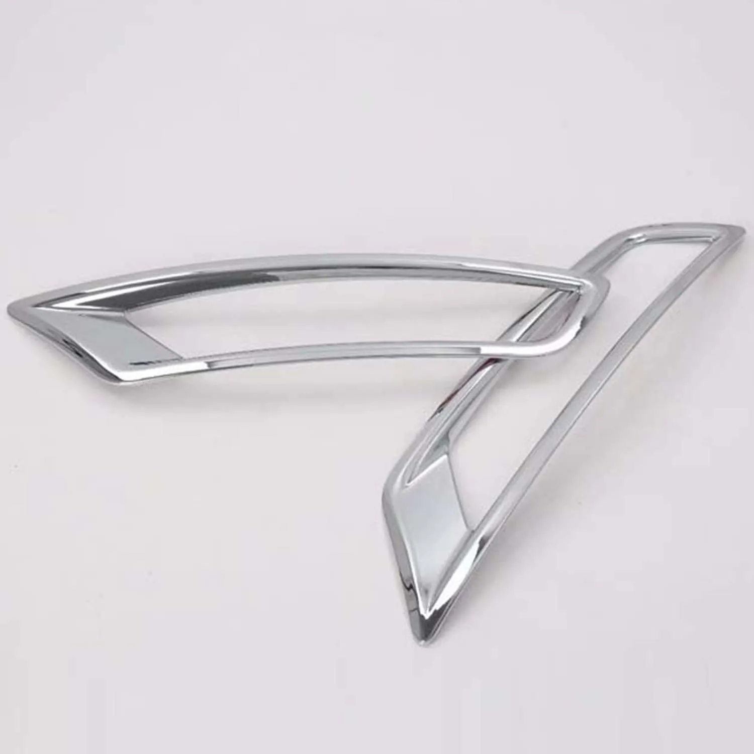 Автомобильный хромированный ABS задний отражатель противотуманная фара крышка