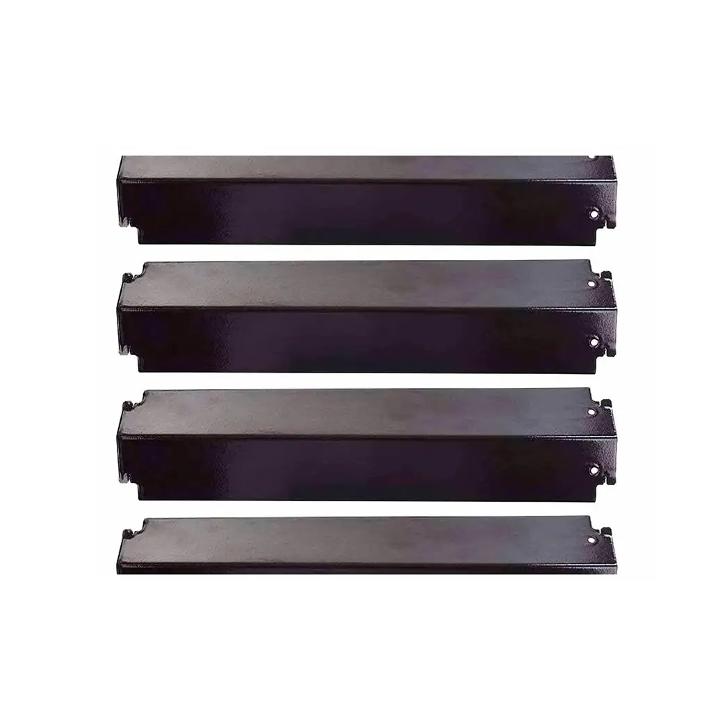 

4pcs Stainless Steel Porcelain Steel Heat Plate Shield Grill Burners Cover Replacement supplies