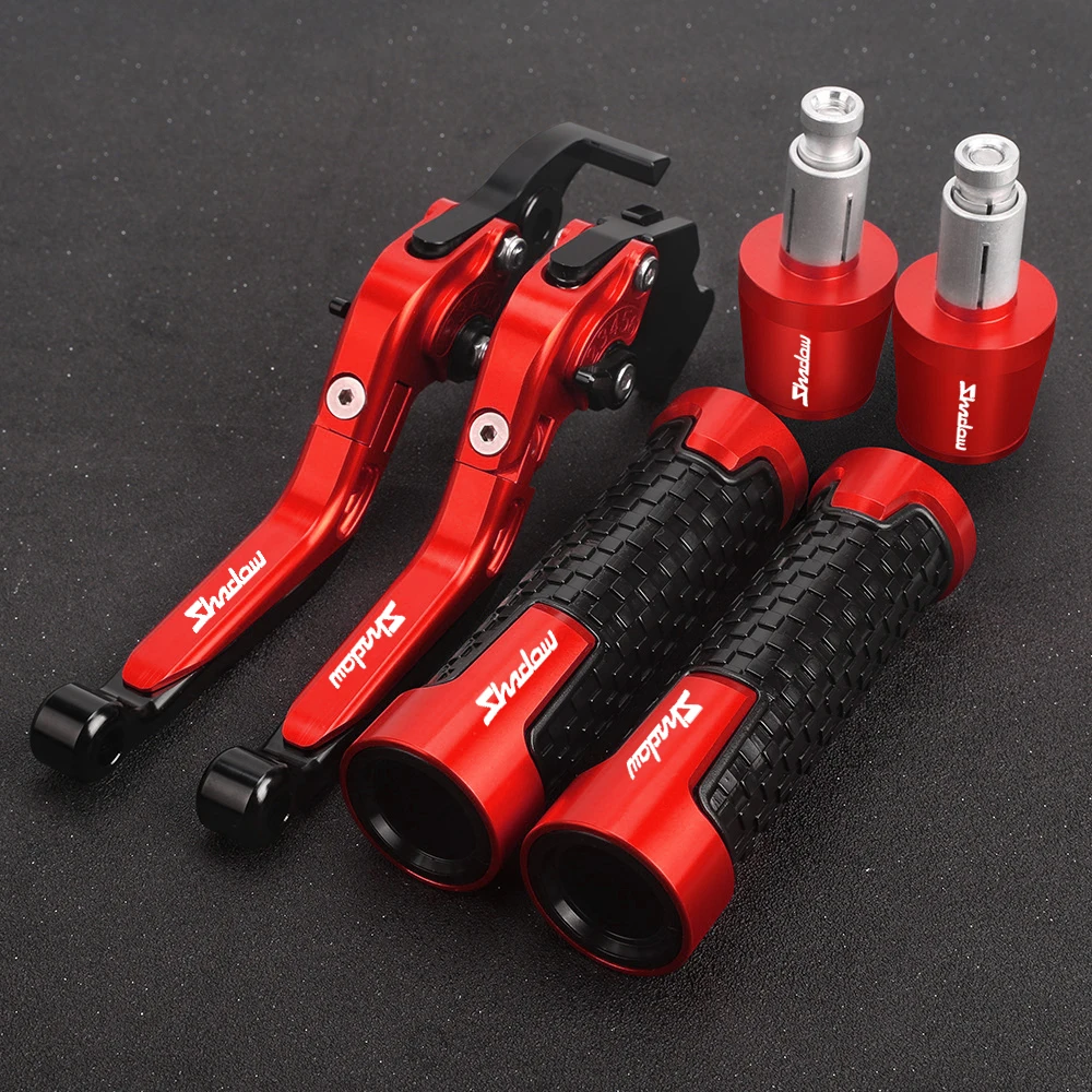 

For HONDA VT750 SHADOW 2009 2010 2011 2012 2013 2014 2015 2016 2017 Brake Clutch Levers 22MM Handlebar Hand Grips ends knobs