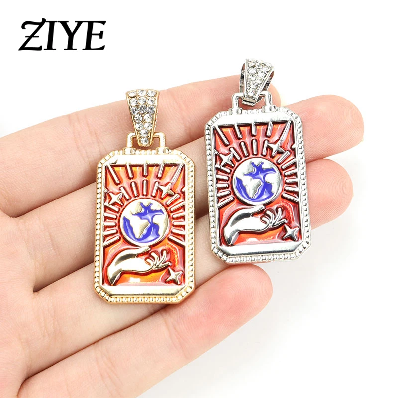 

2022 New Tarot Necklace Hand Star Design Gold Silver Pendant Necklaces Trendy Women's Jewelry Gift Sweater Chain Fashion Premium