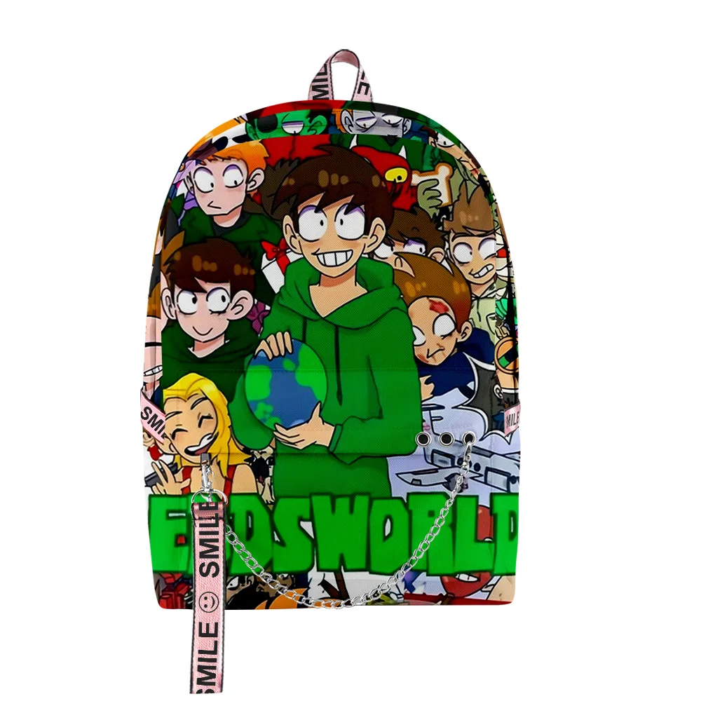 

Popular Hip Hop School Bags Boys Girls eddsworld Bags 3D Print Oxford Waterproof Notebook multifunction Shoulder Backpacks