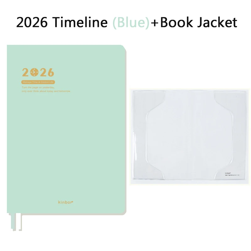 

Kinbor 2026 Time Axis Series блокнот-планировщик