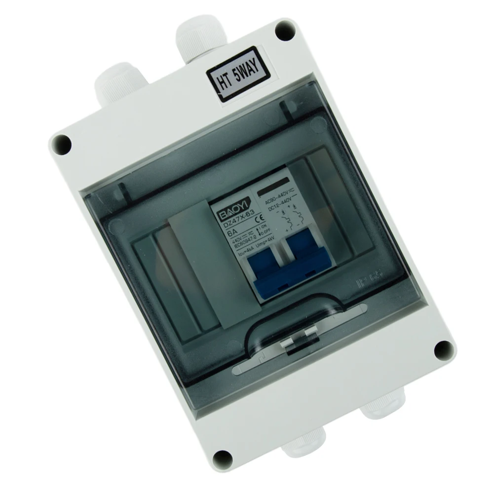 

Grid Connected Solar Panel Systems Circuit Breaker PV Disconnect Box Disconnect IP65 Isolator PV Switch System