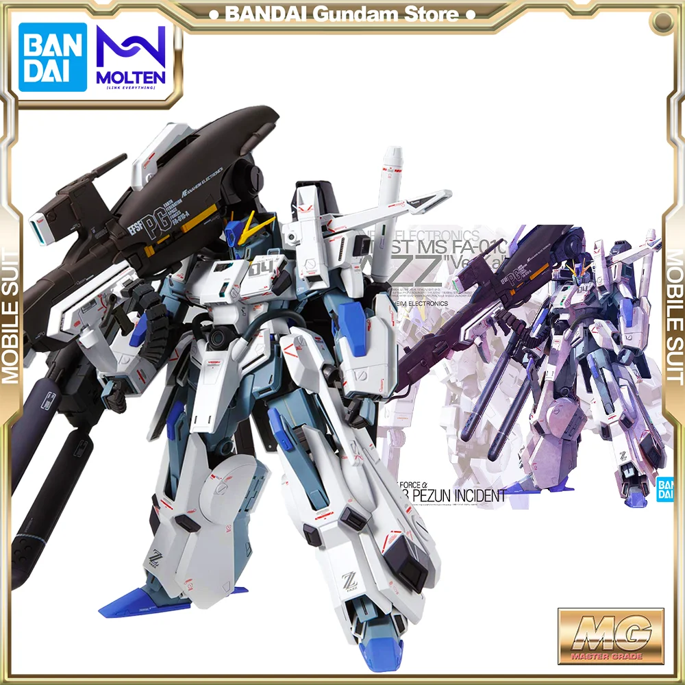 

BANDAI Original MG 1/100 Gundam FAZZ Ver.Ka Mobile Suit Gundam Sentinel Model Kit Gunpla Assembly/Assembling Action Figure Toy