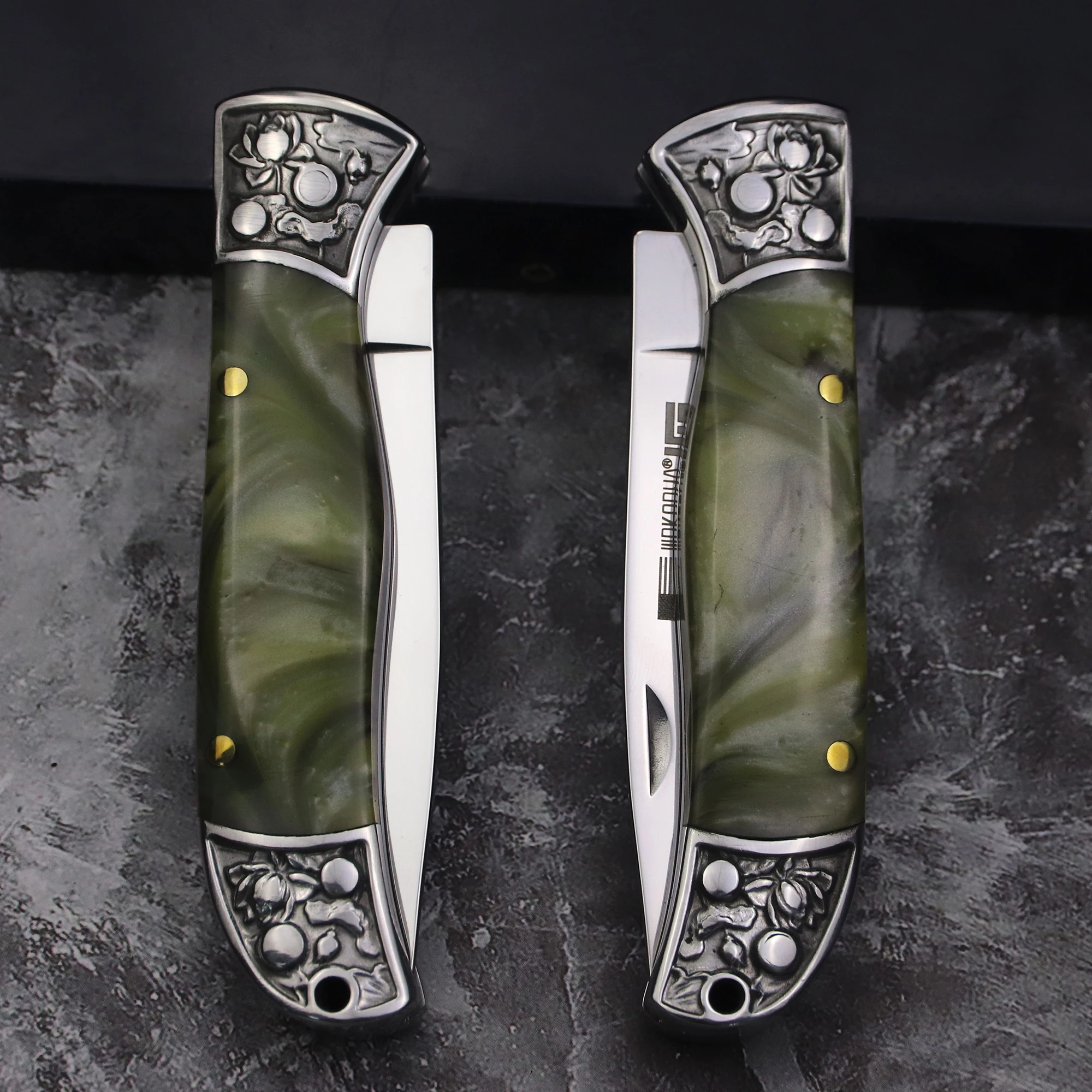 WPKOPYA США 440C складной охотничий нож для кемпинга многофункциональный