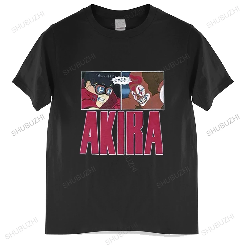 

Akira Vintage T-shirt Summer Men Women High Quality 100%Cotton Round Neck Short Sleeve T shirts Akira Robotic Arm Printing Top