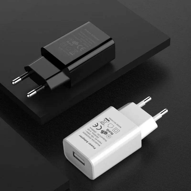 Portable Cell Phone Charger USB A Power Adapter US UK AU Plug EU JP Korean Type Travel Charger USB High Quality Fast Charging