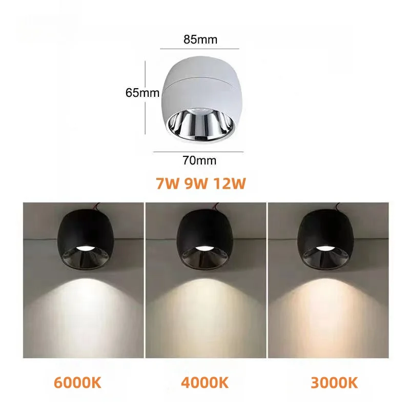 Потолочный светодиодный потолочный светильник